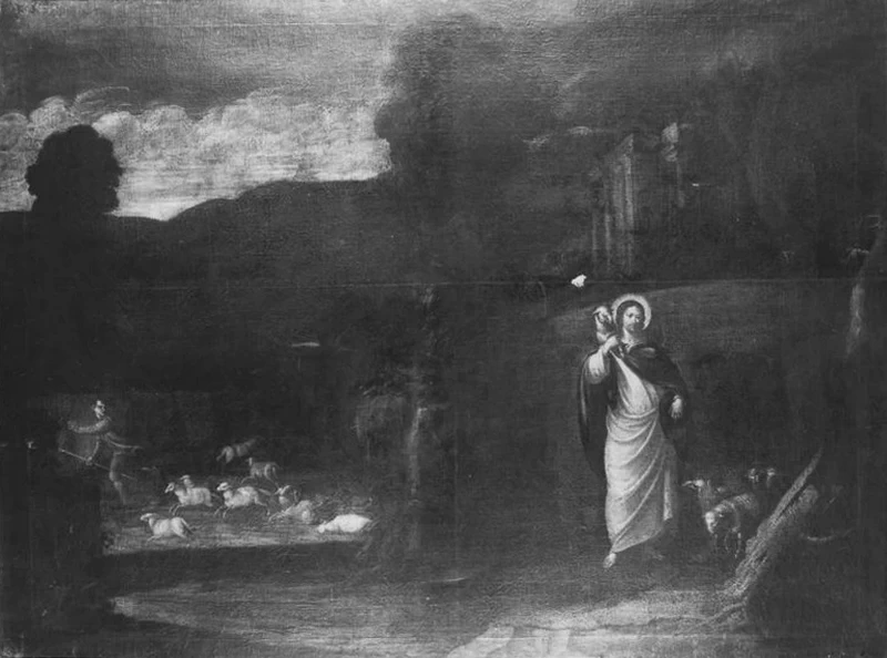 Cristo come buon pastore - Bavarian State Painting Collections, Monaco di Baviera